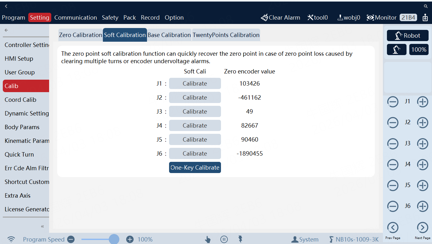 Force Sensor Calibration