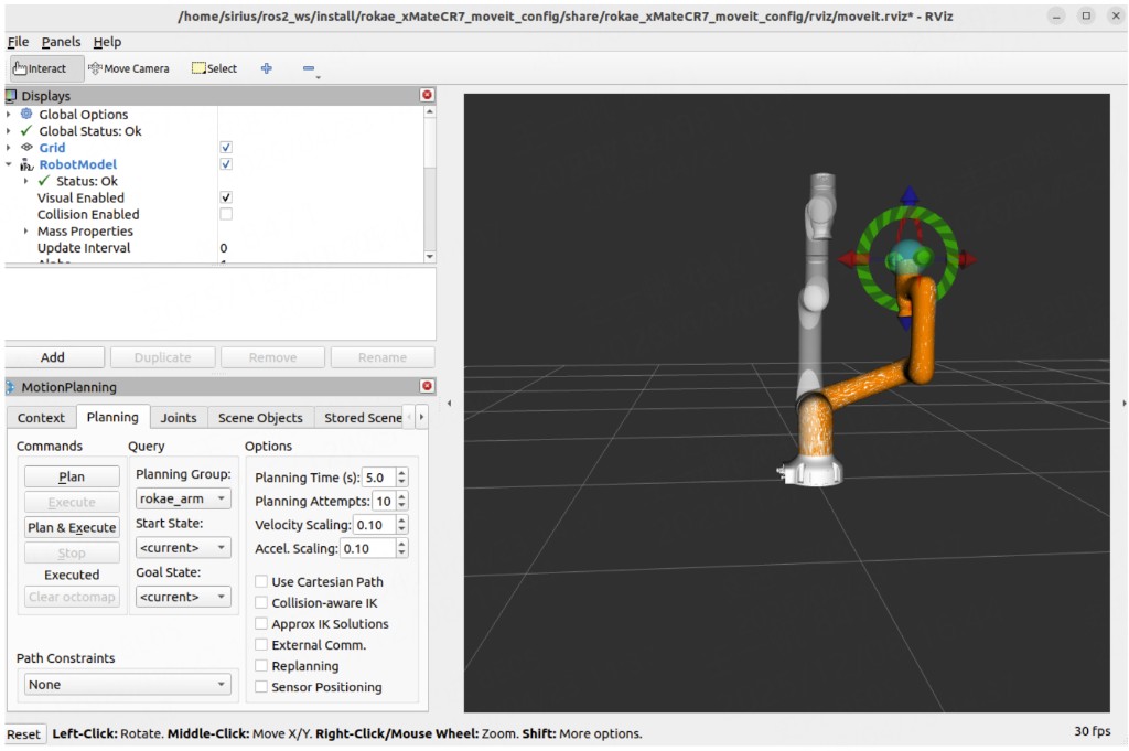 RViz Visualization